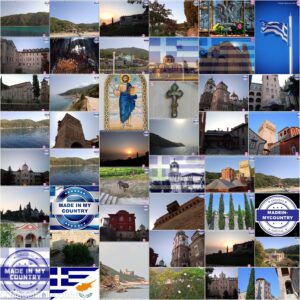 Awe inspiring Agion Oros (Mount Athos) Greek Orthodox Christianity (GR) MadeinMycountry Macedonian province of Greece (Hellas) Άγιον Όρος (Mount Athos) MadeinMycountry is a global platform that celebrates and supports local history, culture, art, and nature conservation efforts.